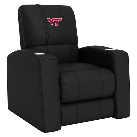 Dreamseat Home Theater Recliner with Virginia Tech Hokies Logo XZ418301RHTCDBLK-PSCOL13225
